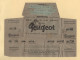 Telegramme Illustre - Peugeot - 1924 - Montpellier - Telegraphie Und Telefon