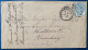 Lettre N°82 5d Vert Oblitéré Aout 1884 Dateur Dupleix TWICKENHAM C93 Pour BOMBAY Puis Réexpédié à KARACKI ! Rare - Lettres & Documents