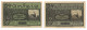 Notgeld Stadt Arys Ostpreußen 1921 Orzysz 50 Pfennig + 75 Pfennig Masovia Lebe Mein Heimatland - Sammlungen