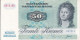 BILLETE DE DINAMARCA DE 50 KRONER DEL AÑO 1972 EN CALIDAD EBC (XF)(BANK NOTE) - Dinamarca