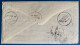 Lettre N°82 5d Vert Oblitéré Nov 1884 Dateur Dupleix RICHMOND D21 Pour BOMBAY Puis Réexpédié à KARACKI ! Rare - Cartas & Documentos