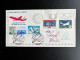 TURKEY 1959 SPECIAL COVER MYSTERY FLIGHT AMSTERDAM TO ISTANBUL V.V. 26-10-1959 TURKIJE TURKIYE - Briefe U. Dokumente