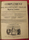 Complément Du Grand Dictionnaire Des Dictionnaires Français De Napoléon Landais. Didier 1853 - Dictionnaires