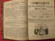 Complément Du Grand Dictionnaire Des Dictionnaires Français De Napoléon Landais. Didier 1853 - Dictionnaires