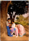 (1 R 14) South Korea (posted To Fance)  Group Of Childrens (with Sticky Tape On Top Of Card) - Corée Du Sud