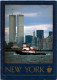 (1 R 14) USA - New York City Posted To France (2007 - With Many Special Postmarking At Back) World Trade Center & More - Vrijheidsbeeld