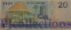 FIJI 20 DOLLARS 1996 PICK 99a UNC LOW SERIAL NUMBER "X000304" - Fiji