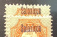 Russian Levant SALONIQUE/SALONIKI RARE BLUE ! OVPT Sc.140 1909 Mint (Bureaux Russes Russia Russie Levante Greece Grèce - Levante