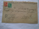 Lettre Recommandée Register Letter Evsc De Bulgarie Trin 3/11/1943 - Cartas & Documentos