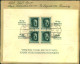 1937, Kuturspemdeblock Mit 1 Pfg- Zusatzfrankatur Auf Portogerechtem Brief Ab Ab BERÖIN-NIEDERSCHÖNEWEIDE Nach Palästina - Lettres & Documents