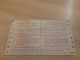 India Old / Vintage - Railway / Train Special Ticket "NORTHERN RAILWAY" Celebrating 25 Years Of C.P.R.System As Per Scan - Mundo