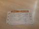 India Old / Vintage - Railway / Train Ticket "NORTH CENTRAL RAILWAY" As Per Scan - World