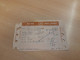 India Old / Vintage - Railway / Train Ticket "NORTH CENTRAL RAILWAY" As Per Scan - Wereld