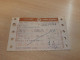 India Old / Vintage - Railway / Train Ticket "NORTH EASTERN RAILWAY" As Per Scan - Wereld