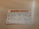 India Old / Vintage - INDIAN Railways / Train Ticket "NORT CENTRAL RAILWAY" As Per Scan - World