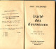 TOULEMONDE Anna - Traité Des Kermesses. Billaudot Paris 1957 In-12 ( 190 X 120 Mm ) De 224 Pages Broché. - Gezelschapsspelletjes
