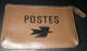 Rare Ancienne Sacoche En Cuir Des POSTES PTT Logo Poste, 2 - Andere & Zonder Classificatie