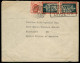 Regno - Vittorio Emanuele III - Lettera Per Gli Stati Uniti Con Floreale 75 Cent + Filiberto Due 25 Cent (201 + 227) Da  - Other & Unclassified