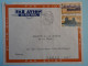 BT4 NOUVELLE CALEDONIE   BELLE LETTRE   1950 NOUMEA   A PARIS FRANCE+ 3F+10F + AFF. INTERESSANT++++++ - Cartas & Documentos