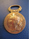 Médaille Pompiers/République Française/Union Des Sapeurs Pompiers De L'Eure/Casque-Echelle-Hache-Cordes/1890      MED442 - France