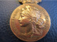 Médaille Pompiers/République Française/Union Des Sapeurs Pompiers De L'Eure/Casque-Echelle-Hache-Cordes/1890      MED442 - France