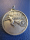 Médaille Souvenir/entrainement De Pompiers/Bronze Nickelé Estampé/Avec Chariot Dérouleur De Tuyau/Vers 1920-30    MED444 - Frankrijk