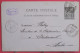 Entier Postal Carte Postale Précurseur De Nancy à Audincourt - 27 Juin 1886 - Precursor Cards