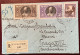 Sa.30, 28, 25 1933 1L, 2L Medaglioni Lettera 1935>Prag CZ  (Vatican Cover Vaticano Italy Italia Lettre - Covers & Documents