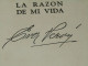 La Razón De Mi Vida - Eva Perón AUTOGRAFIADO - Ediciones Peuser - Biographies