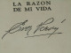 La Razón De Mi Vida - Eva Perón AUTOGRAFIADO - Ediciones Peuser - Biografías