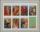 BL37/38A**(PA129/135) - Pâques II, Les 14 Stations Du Chemin De Croix / Pasen II De 14 Staties Van De Kruisweg - Paintings