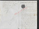 MILITARIA LETTRE AVEC EN TÊTE MILITAIRE DU 5e ? RÉGIMENT DU GÈNIE ECRITE DE VERSAILLES 1914 LIRE ( PARIS ) : - Documents