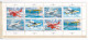 MiNr. 866 - 869 Island 1997, 15. April. Postflugzeuge. Odr., Kleinbogen Und Markenheftchen - Postfrisch/**/MNH  - Unused Stamps