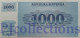 SLOVENIA 1000 TOLARJEV 1991 PICK 9a AU/UNC RARE - Slowenien