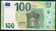 100 EURO GERMANY  R001 RA000  -   DRAGHI   UNC - 100 Euro