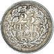 Monnaie, Pays-Bas, Wilhelmina I, 25 Cents, 1940, TTB, Argent, KM:164 - Monnaies D'or Et D'argent