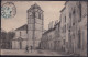 CPA ** CHAMPLITTE - PLACE DE L'EGLISE ** Animation - Vers MAX SABATIER Vicaire St Germain L'Auxerois Paris 1906 - Champlitte