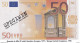 SPECIMEN  50 Euros   1998 - Specimen