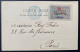 Cotes Des SOMALIS Carte Postale Porte De HARAR N°31 10c Sur 25c Oblitéré Dateur Bleu De DJIBOUTI Pour PARIS Rare ! - Covers & Documents