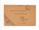 !!! LETTRE EN FRANCHISE DE 1933 POUR LIMOGES CACHET POSTE AUX ARMEES 612 (LATTAQUIE) - Cartas & Documentos