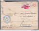 France - Enveloppe - Nombreux Cachets - Munster 1916 - Pays Occupé - A étudier - Croix Rouge