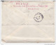 Espagne - Enveloppe Pour La France - Yvert N° 579A + 664 + Bande X3 667 Obl. "certificado Estafeta N°5 Barcelona 1946" - Marcas De Censura Nacional