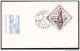 Monaco N° 553 Obl. 1er Jour 03/06/1961 Sur Carte Numérotée Unesco Serves Peace - Covers & Documents