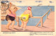 CARTES HUMOURISTIQUES - Ressens Tu La Caresse Qui Glisse Sur Ta Fe...? - Carte Postale Ancienne - Humorvolle Karten