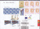 Greece ROYAL DANISH EMBASSY Registered Einschreiben Label ATHENS 2011? Mult. Franked Cover Brief Lettre - Cartas & Documentos