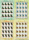 INDIA 2016 Mi 3009-3012 BIRDS 4 X MINT FULL SHEETS ** - Blocks & Sheetlets