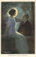 COUPLES - Summer Moon - His Lady In The Moon - Carte Postale Ancienne - Couples