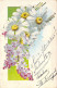 FLEURS - Marguerite - Carte Postale Ancienne - Blumen