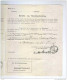 Lettre En Franchise - Changement De Résidence ANVERS Vers CALMPTHOUT 1905  --  LL138 - Zonder Portkosten