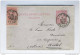 Enveloppe - Lettre Type No 46 LIEGE Départ 1899 + Fine Barbe 10 C - TARIF PREFERENTIEL Vers NL - EMPLOI TARDIF --  KK581 - Letter Covers